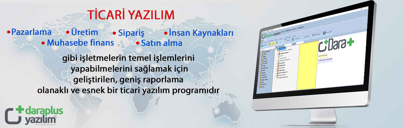 TİCARİ YAZILIM (ERP-MRP)